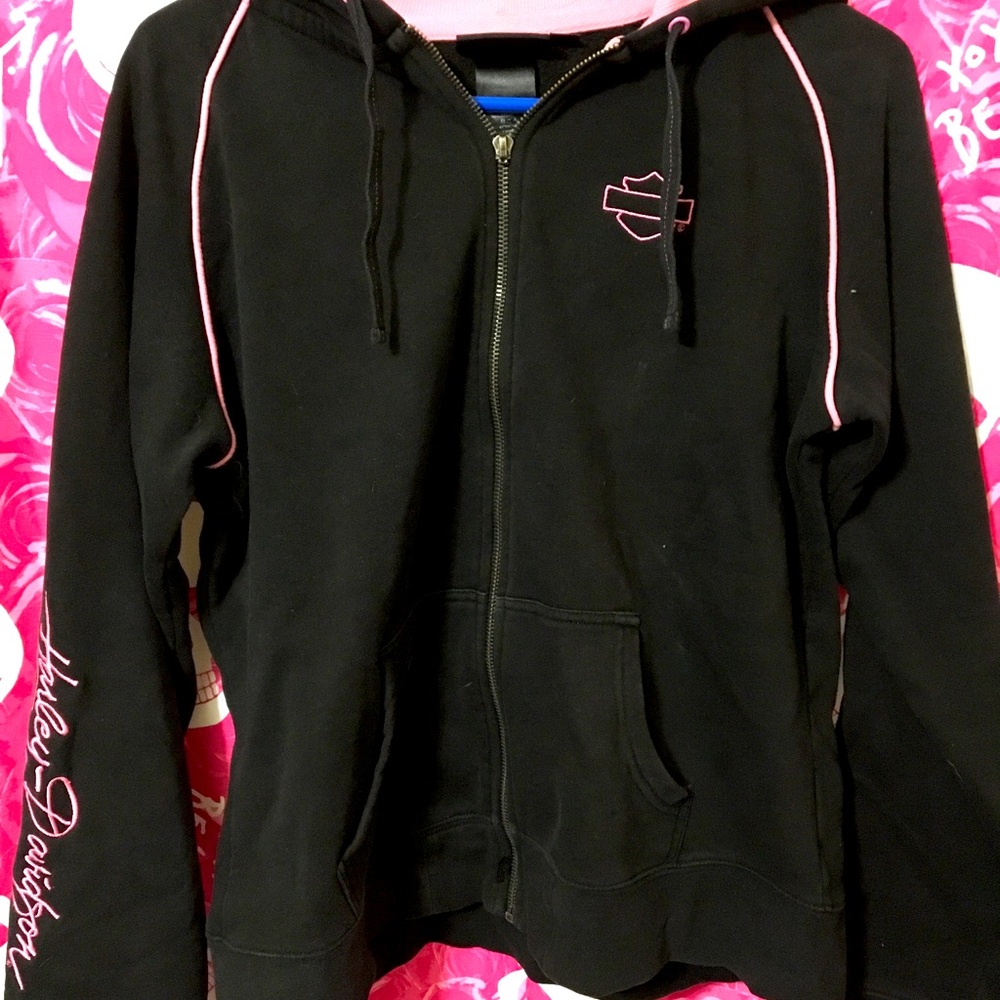 Women’s Harley Davidson full zip hoodie
